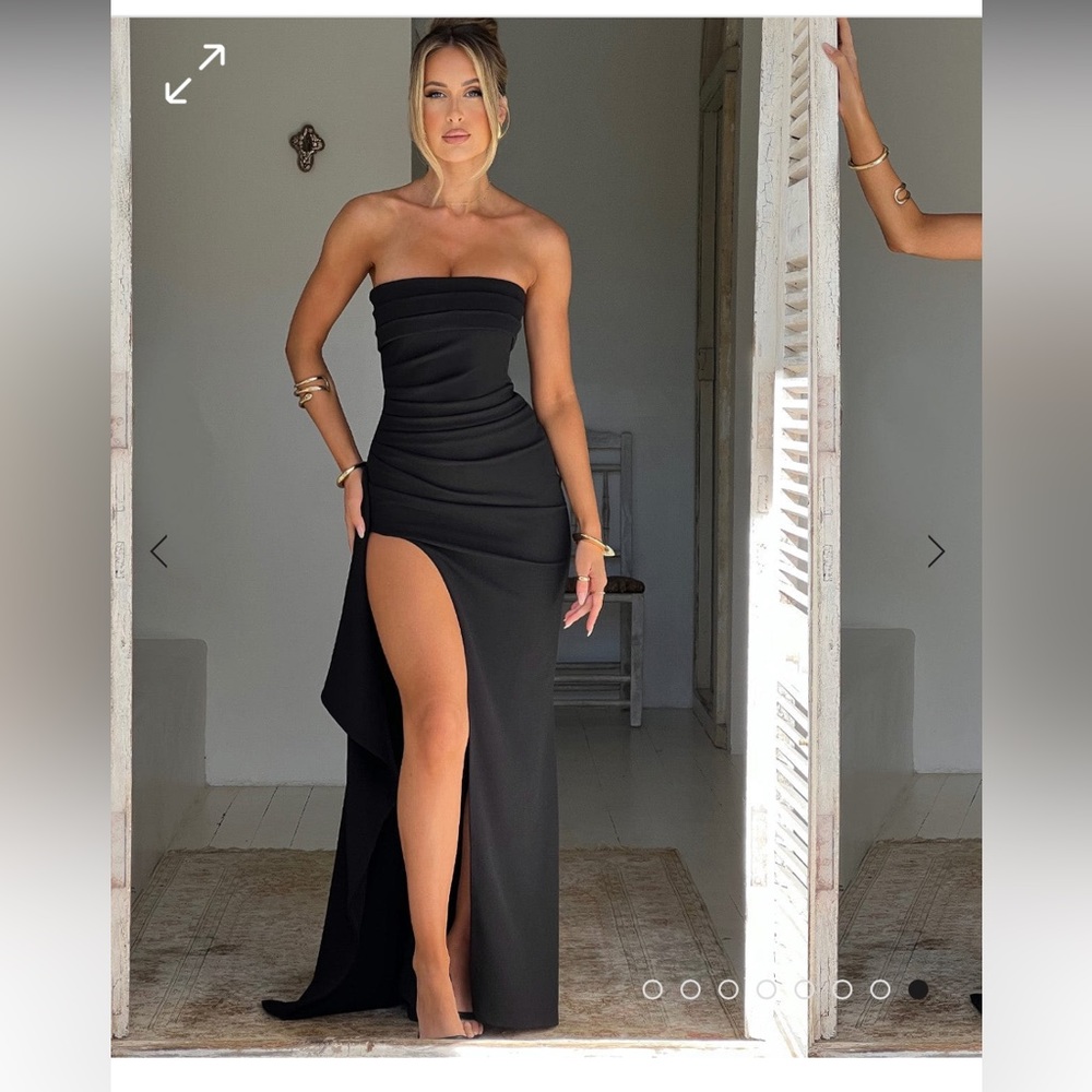 ZAFIRA MAXI DRESS - BLACK